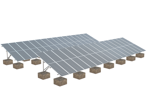 Al-Mg-Zn Coated Steel Ground Mounting System